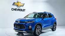 O Novo Tracker ganha frente reestilizada com faróis e design inspirado na nova S10. Imagem: Chevrolet.