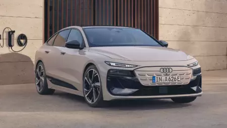 Design moderno e esportivo com linhas fluidas e iluminação full LED. Imagem: AUDI.