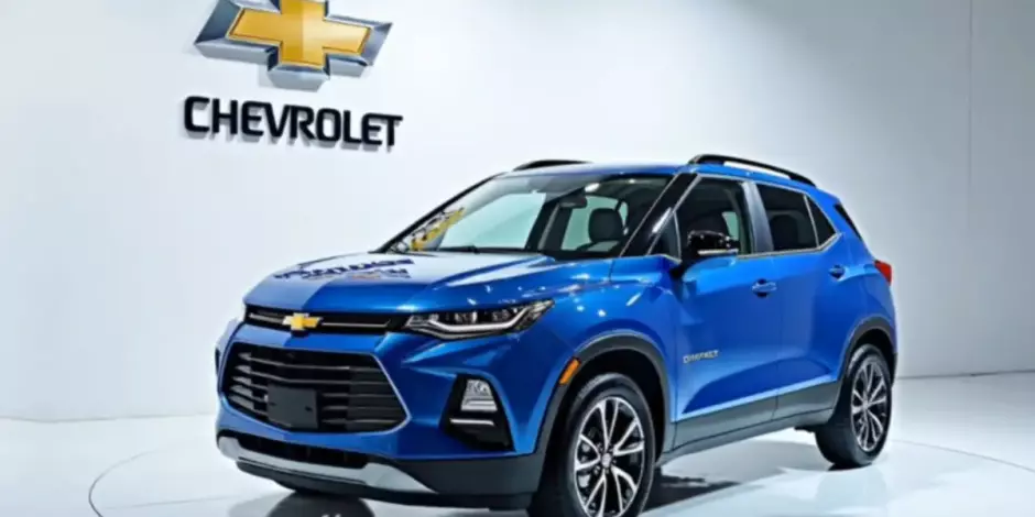 O Novo Tracker ganha frente reestilizada com faróis e design inspirado na nova S10. Imagem: Chevrolet.
