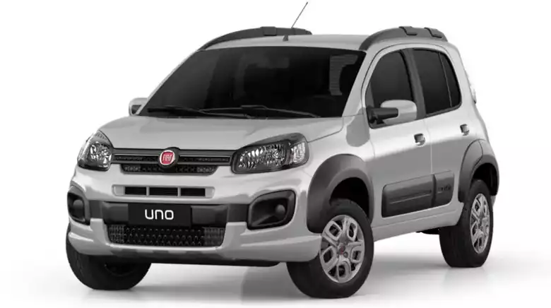 Fiat Uno: conhecido por sua economia, robustez e manutenção acessível. Imagem: FIAT.