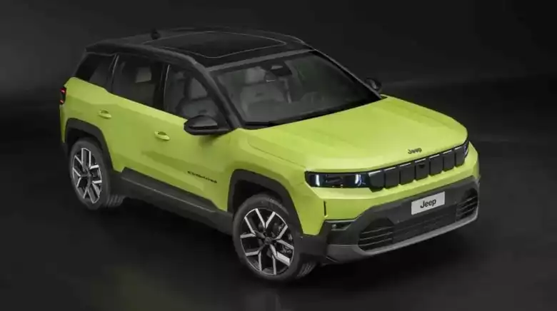 O Compass 2026 estreia com nova dianteira, rodas exclusivas e identidade visual mais sofisticada. Imagem: Jeep. 