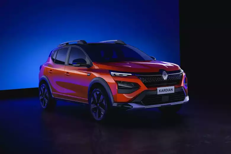 O Renault Kardian vem com linhas marcantes, detalhes que traduzem elegância e esportividade. Imagem: Renault.
